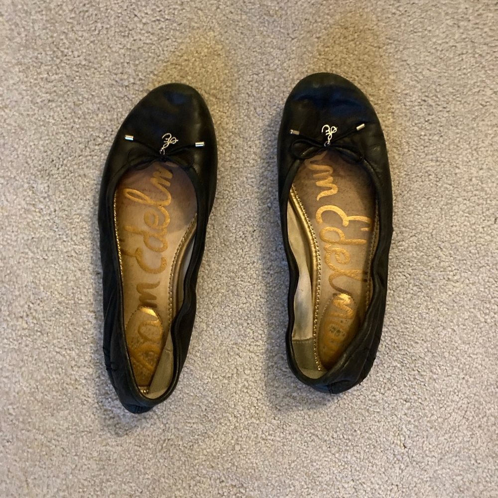 Sam Edelman Black Flats
